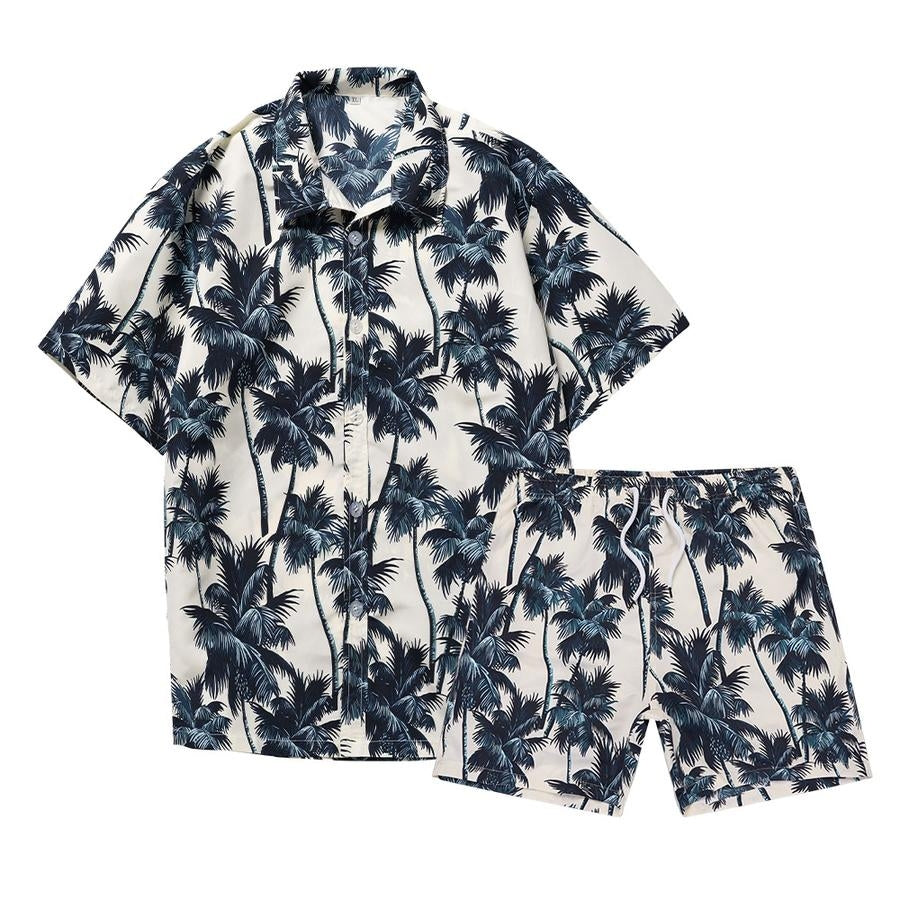 Men's Two Piece Swim Trunks and Top Sets