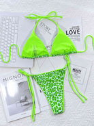 Leopard Print Bikini | Tie Side Bikini Set | Beach Groove Swimwear