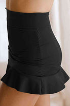 Swimming Shorts For Ladies | Ruffle Hem Short | Beach Groove Swimwear